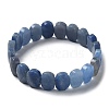 Natural Kyanite Beaded Stretch Bracelet G-E010-01-10-1