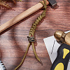 Outdoor EDC Tool Brass Parachute Rope European Beads KK-WH0081-44A-AB-4