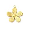 304 Stainless Steel Pendants STAS-S163-08B-G-1