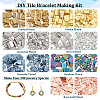  DIY Tile Bracelet Making Kit DIY-NB0008-91-4