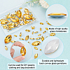 94Pcs 6 Style Glass Rhinestone Cabochons GLAA-FG0001-14C-4