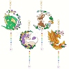 Dragon DIY Diamond Painting Wind Chime Kit PW-WG87A78-01-1