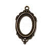 Vintage Tibetan Style Alloy Pendant Cabochon Bezel Open Back Settings LS-TIBEP-M018-40AB-NF-1