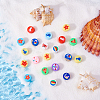 200Pcs Handmade Polymer Clay Beads CLAY-CJ0001-52-5