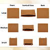 3Pcs 3 Sizes Felt Bag Organizer Inserts FIND-WH0172-16B-3