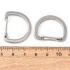 304 Stainless Steel Spring Gate Rings SA-CBA8B85-03-2