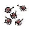 Natural Strawberry Quartz Pendants KK-A173-07AS-03-1