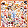 50pcs PVC Self-Adhesive Stickers PW-WG29490-01-1