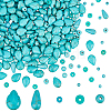 310Pcs 5 Styles Synthetic Turquoise & Howlite Beads Sets TURQ-PA0001-02-1