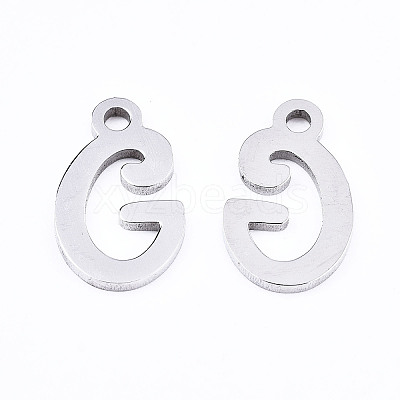 Non-Tarnish 201 Stainless Steel Charms LS-STAS-T044-217P-G-1