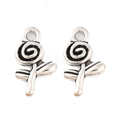 Great Valentines Day Gift Ideas Tibetan Style Alloy Charms LF10736Y-1