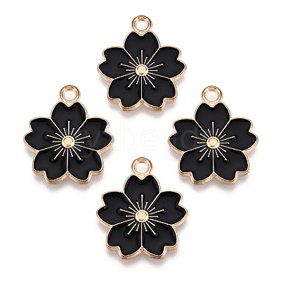 Alloy Enamel Pendants ENAM-S121-115D-1