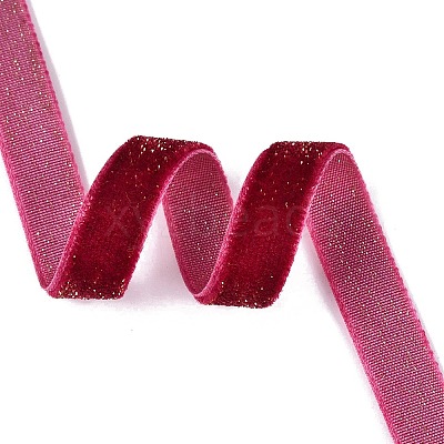 Glitter Sparkle Single Face Velvet Ribbon SRIB-Q023-01B-01-1