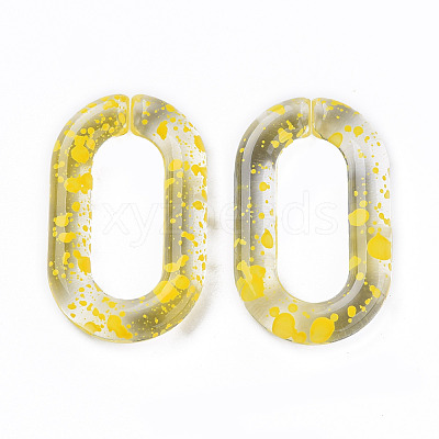 Transparent Acrylic Linking Rings OACR-N009-013B-06-1