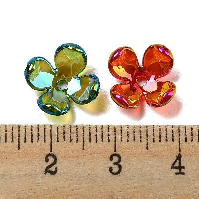 Acrylic Bead Caps X-OACR-C021-02-1