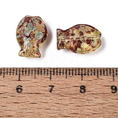 Picasso Transparent Glass Beads SEED-Q039-03E-1