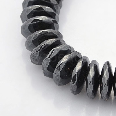 Non-magnetic Synthetic Hematite Beads Strands G-J233-02-1