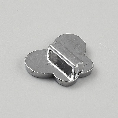 Alloy Slide Charms Cabochon Settings FIND-WH20031-11C-P-1