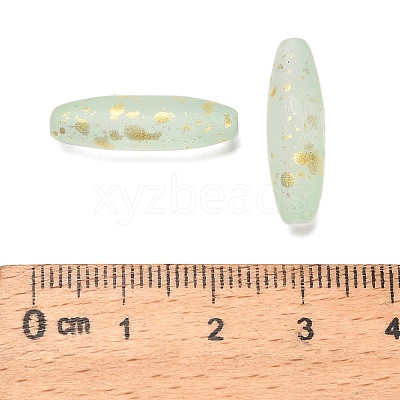 Frosted Glass Beads FGLA-L001-001L-1