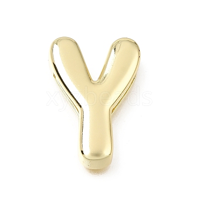 Brass Slide Charms KK-Z163-01G-Y-1