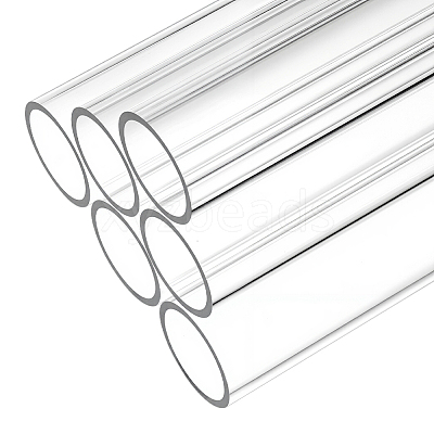 Acrylic Round Tube OACR-WH0056-007F-1