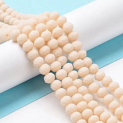 Glass Beads Strands EGLA-A034-P3mm-MD05-1