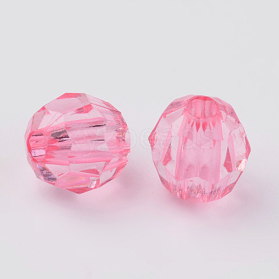 Transparent Acrylic Beads LS-DB10MM-37-1