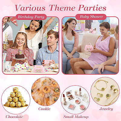 40 Bags Bowknot Handbag Shaped PU Leather Candy Gift Tote Boxes CON-WA0001-26-1