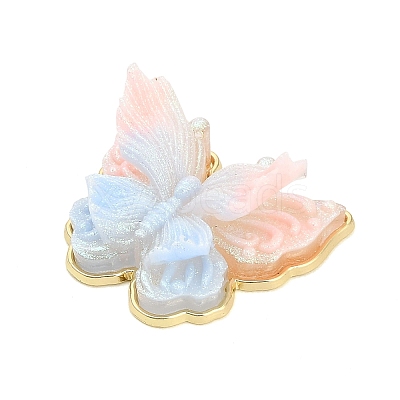 Alloy & Resin & Glitter Powder Pendants RE-CBA4A70-01E-1