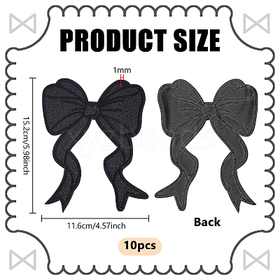 Polyester Iron on/Sew On Patches DIY-WH0595-01C-1