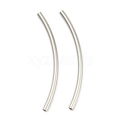 Non-Tarnish 304 Stainless Steel Tube Beads STAS-B047-27O-P-1