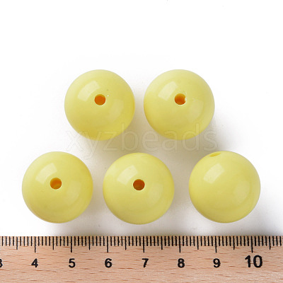 Opaque Acrylic Beads MACR-S370-C20mm-A10-1