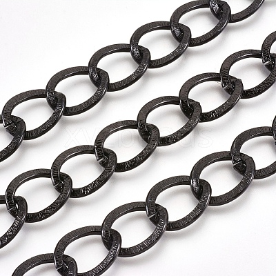 Aluminium Twisted Chains Curb Chains X-CHF003Y-16-1