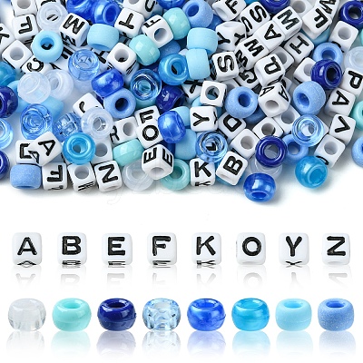 Transparent & Opaque Acrylic Beads KY-FS0001-26E-1
