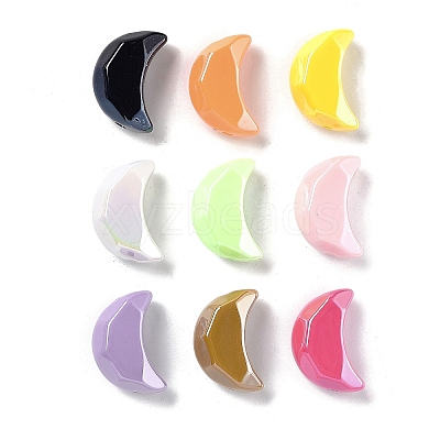 Opaque Acrylic Beads OACR-Z017-04B-1