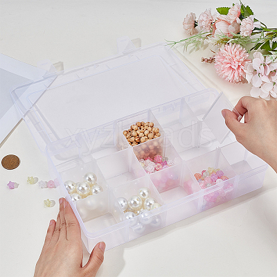 Plastic Bead Storage Containers CON-PA0001-03-1