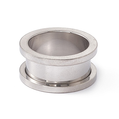 Non-Tarnish 304 Stainless Steel Ear Plugs Gauges LS-EJEW-G317-01M-P-1