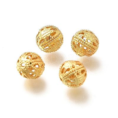Brass Beads KK-M312-14G-1