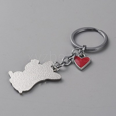 Animal Theme Alloy Keychain KEYC-SZC0007-01M-1