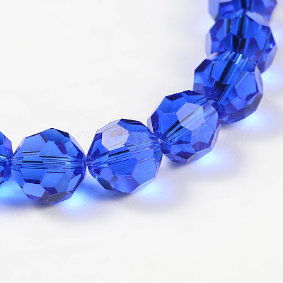 Imitation Austrian Crystal Bead Strands G-M181-10mm-13A-1