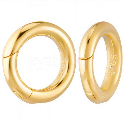 925 Sterling Silver Spring Gate Rings STER-CN0001-43G-1