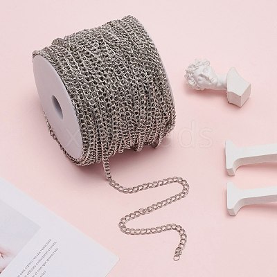 Nickel Free Iron Double Link Chains CHD004Y-NF-1