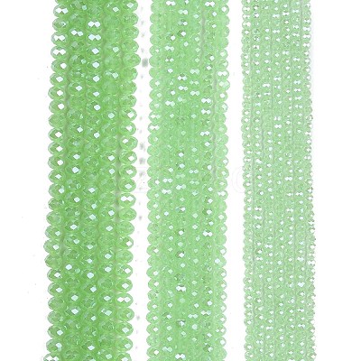 Electroplate Glass Beads Strands EGLA-A044-J4mm-A01-1