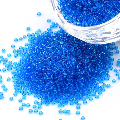 15/0 Transparent Czech Glass Seed Beads SEED-N004-004-02-1