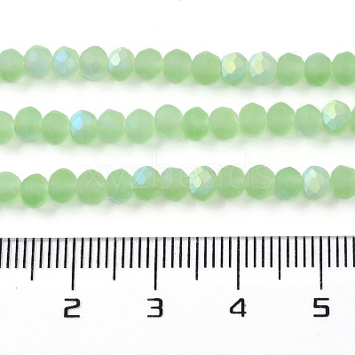 Transparent Glass Beads Strands EGLA-A034-T4mm-MB09-1