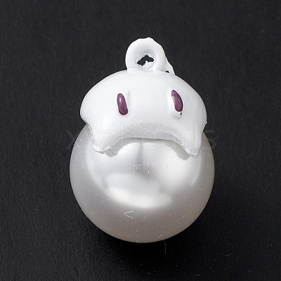 Halloween Spray Painted Alloy Pendants PALLOY-R139-02A-01-1