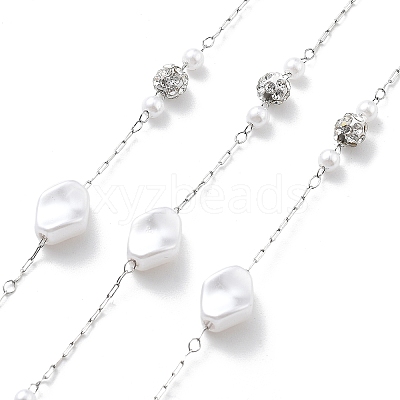 Handmade 304 Stainless Steel Chains CHS-K020-10P-1