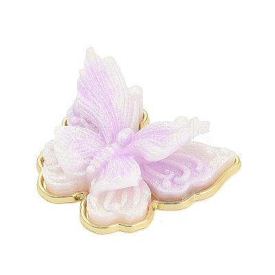 Alloy & Resin & Glitter Powder Pendants RE-CBA4A70-01D-1