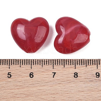 Two-tone Opaque Acrylic Beads AC-CBA8E7E-01G-1