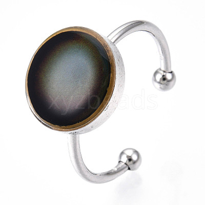 Flat Round Mood Ring LS-RJEW-T025-01P-1